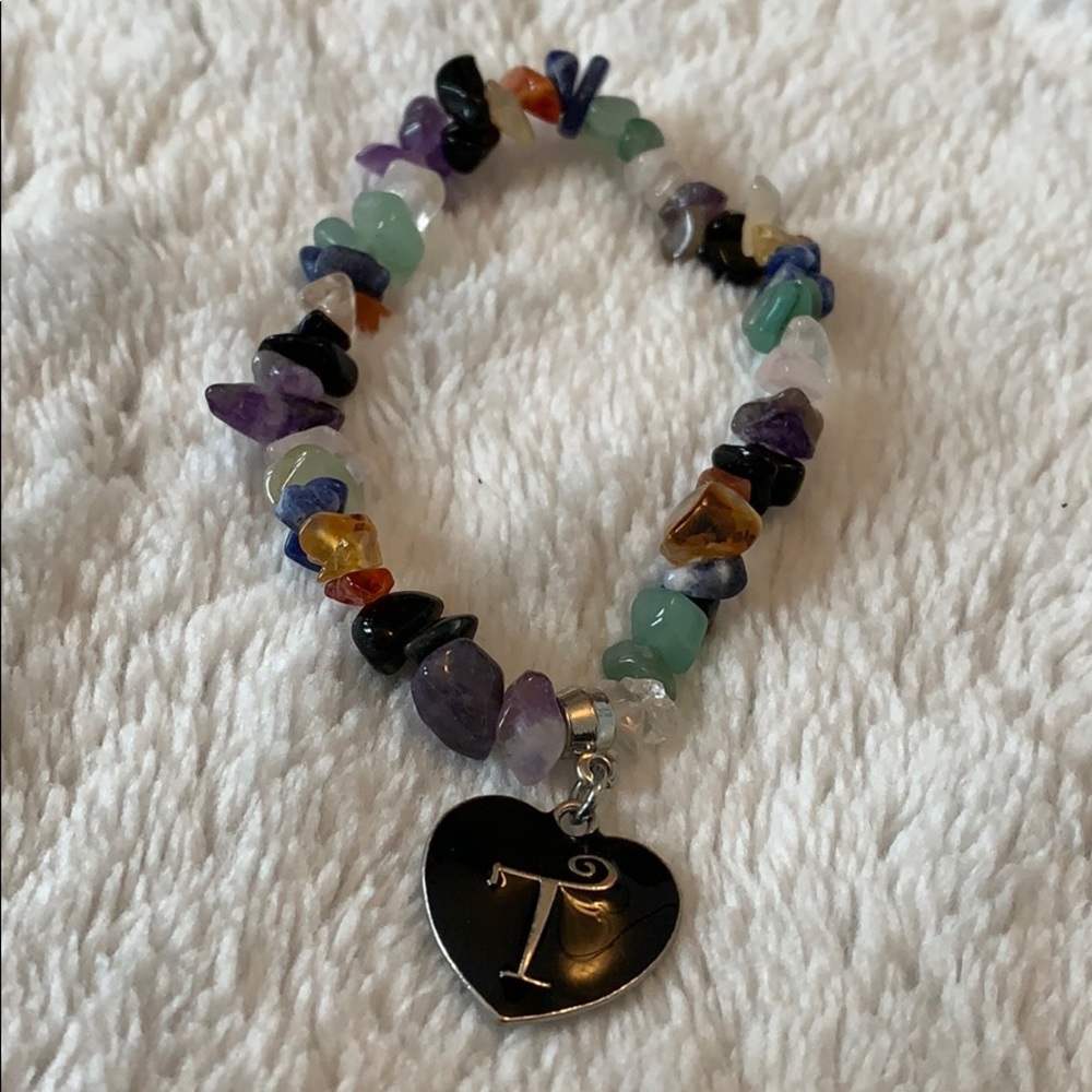 T Charm Bracelet